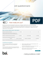 Iso 50001 Self Assessment Questionnaire Web