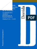 DERRIDA Jacques - La Desconstruccion En Las Fronteras De La Filosofia.pdf