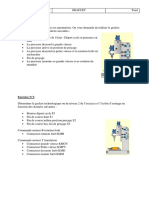 Grafcet Exercice 1 Et 2 PDF