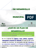 Plan de Desarrollo Municipal