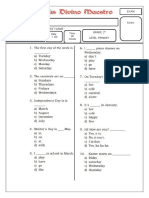 Primary exam scores and grades