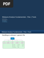 Malware Analysis Fundamentals - Files - Tools: March 26, 2020 Marc Ochsenmeier