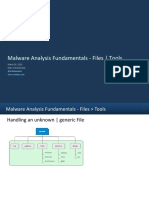 Malware Analysis Fundamentals - Files - Tools: March 26, 2020 Marc Ochsenmeier