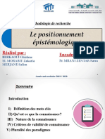 Le positionnement  épistémologique.pdf