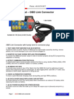 Operating Manual - OBD Link Connector: Phone: +64 6 874 9077