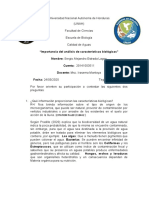 Importancia Del Análisis de Características Biológicas - Calagua - Sergio - Estrada