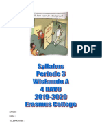Wiskunde Syllabus PDF