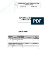 ET Conector Varilla Puesta A Tierra - Grupo EPM - Junio 19 de 2015 PDF