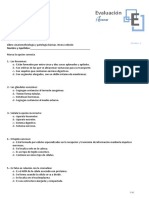 Evaluacion Anat-U01. La Organizacion Del Cuerpo Humano.-1