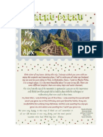 Texto Machu Pichu