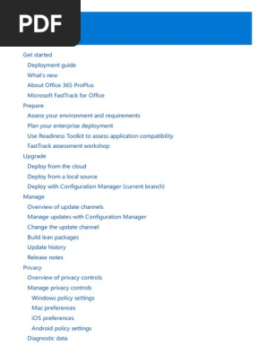 Office365 Rdeployment Pdf Microsoft Office Office 365