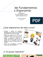 Curso Fundamentos Ergonomía