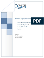 Concrete Quality Control Plan Sample PDF