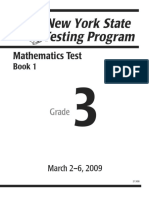 Mathematics Test: Book 1