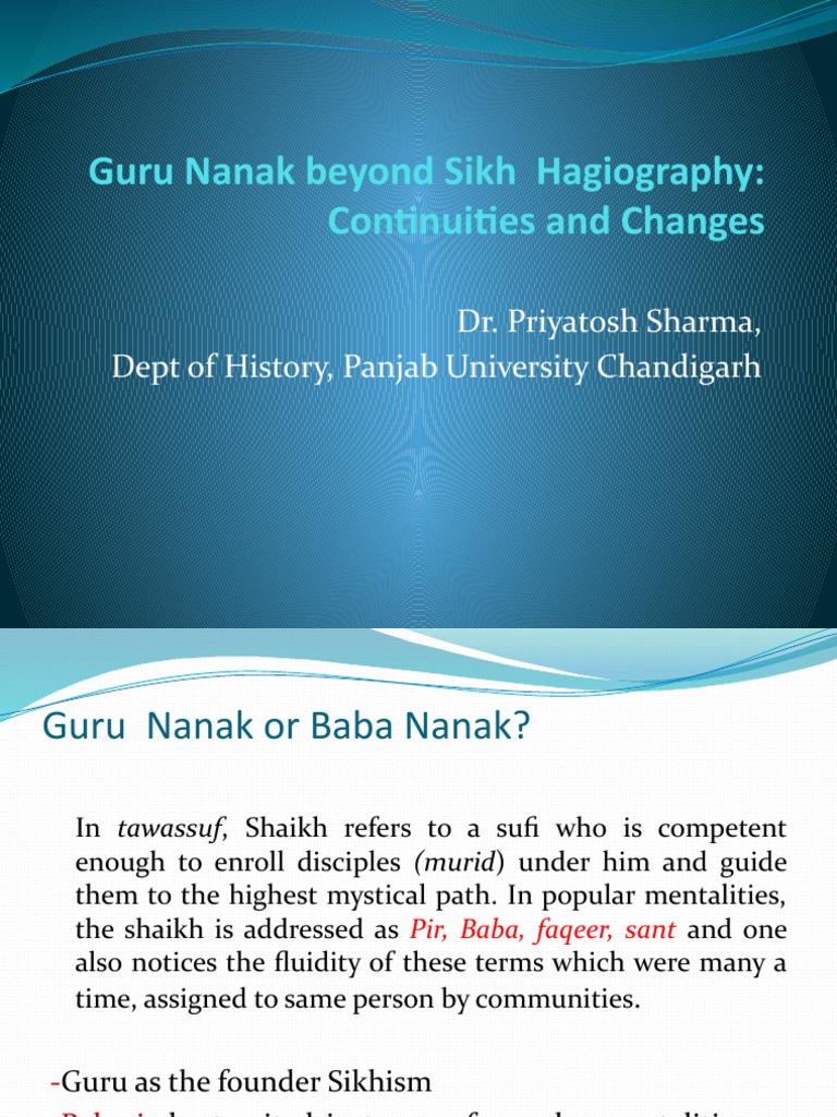Guru Nanak Beyond Sikh Hagiography | PDF | Guru Nanak | Indian Religions
