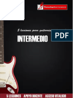 Cinco Lecciones para Guitarristas de Nivel Intermedio PDF
