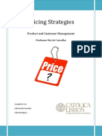 Pricing Strategies: Product and Customer Management