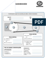 Formulário Cálculo Correias PDF