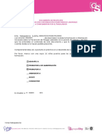 Documento de Recepción de La Formación E Información Sobre Riesgos Laborales A Cumplimentar Por El Trabajador