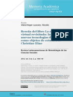 reseñana libro la etnografía virtual.pdf