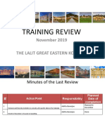 Training Review PPT-TLGEK-November 2019