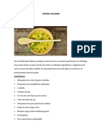 Cocina Italiana Taller PDF