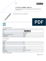 Neutral Busbar - NLS-CU 3/10 SN 1000MM - 0402174: Key Commercial Data