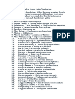 Daftar Nama Latin Tumbuhan Dan Hewan