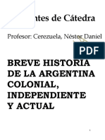 Resumen para 2 Año Historia Cerezuela