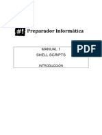 Manual 1 Shell Scripts - Introducción PDF
