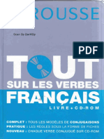 Larousse - Tout Sur Les Verbes Francais PDF
