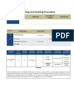 Lifting and Hoisting Procedure Lift Planning Execution