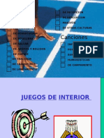 Cantos y Juegos