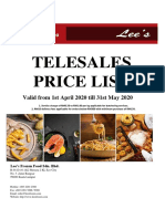 Telesales Pricelist - APR 20 (Master Price List) PDF