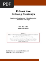 Download Cara Gampang Membuat Ebook dan Peluang Bisnis Ebook by Sahid SN45590609 doc pdf