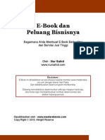 Cara Gampang Membuat Ebook Dan Peluang Bisnis Ebook