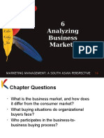 6 Analyzing Business Markets