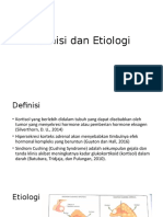 Definisi Dan Etiologi CUSHING