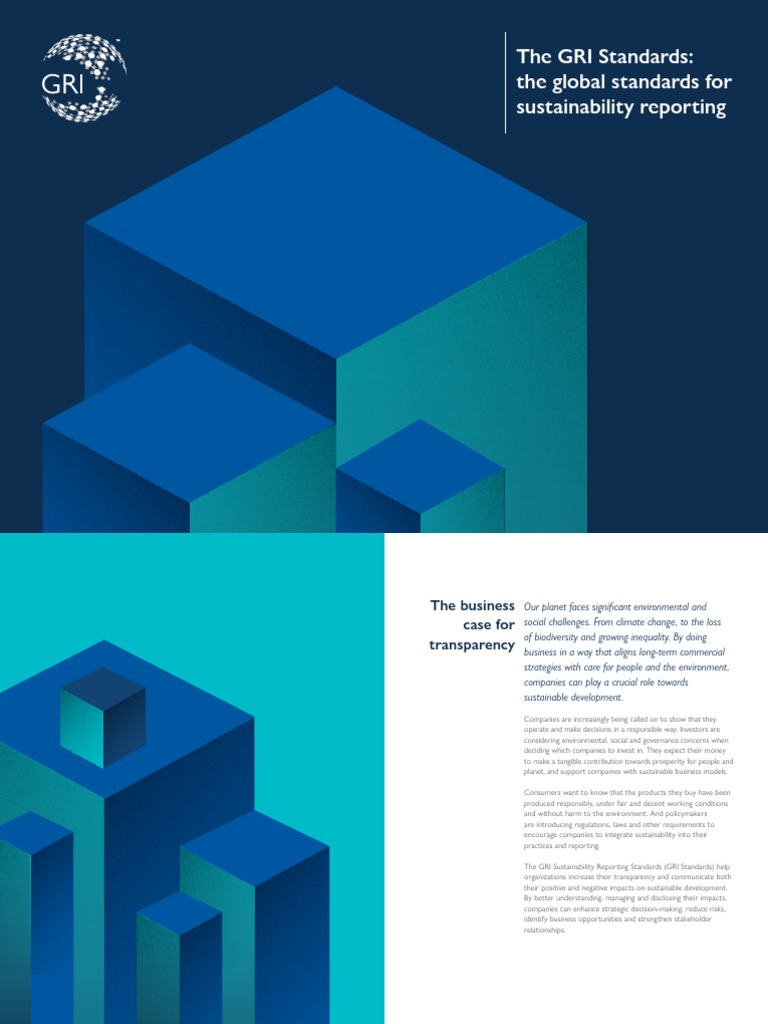 GRI Standards for Sustainability Reporting | PDF | Sustainability ...