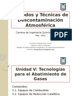 Métodos y Técnicas de Descontaminación Atmosférica: Carrera de Ingeniería Química Ambiental