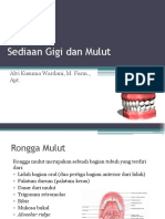 Sediaan Gigi Dan Mulut PDF