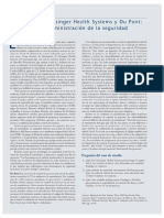 Geiser Health Systems y Du Pont - Administración de La Seguridad