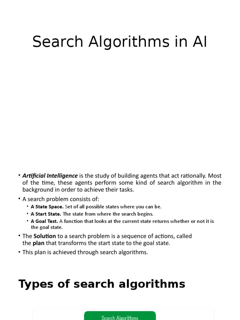 4-Uninformed Search Algorithms in AI-13-Dec-2019Material - I - 13-Dec ...