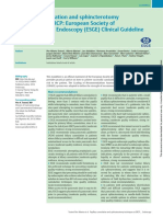 Papillary Cannulation and Sphincterotomy Techniques at ERCP: European Society of Gastrointestinal Endoscopy (ESGE) Clinical Guideline