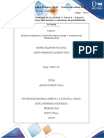 Anexo 1-Tarea 1-Espacio muestral, eventos, operaciones y axiomas de probabilidad 