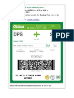 Boarding Pass PDF