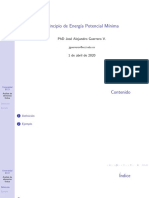 Energia Potencial Minima PDF