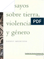 Donny Meertens - Ensayos sobre tierra, violencia y genero-Universidad Nacional de Colombia (2000)