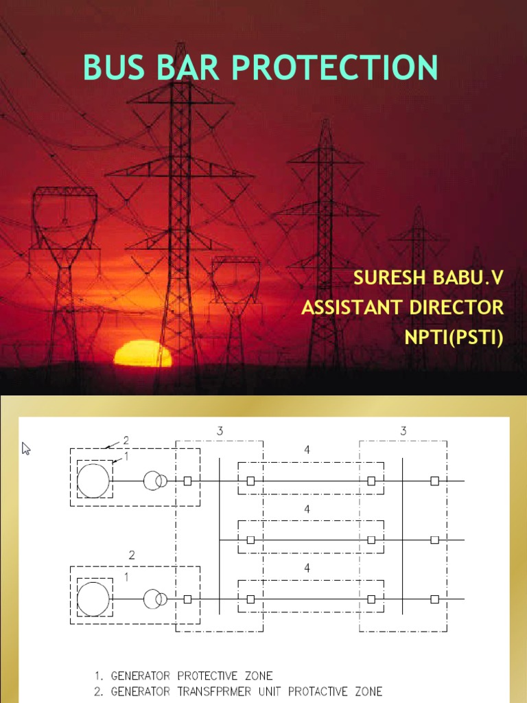 Bus Bar Protection in Substations | PDF | Electrical Substation | Relay
