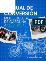 Manual de conversion motocicleta de gasolina a electrica